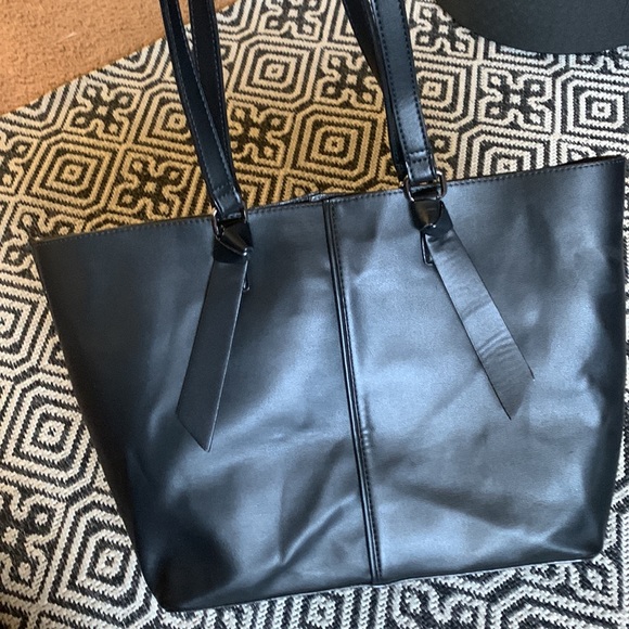 EUC BLUE CALFHAIR TOTE - Picture 3 of 4